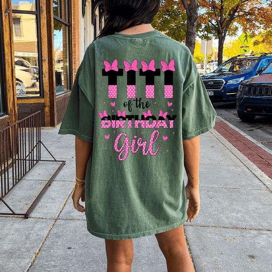 birthday girl matching shirts