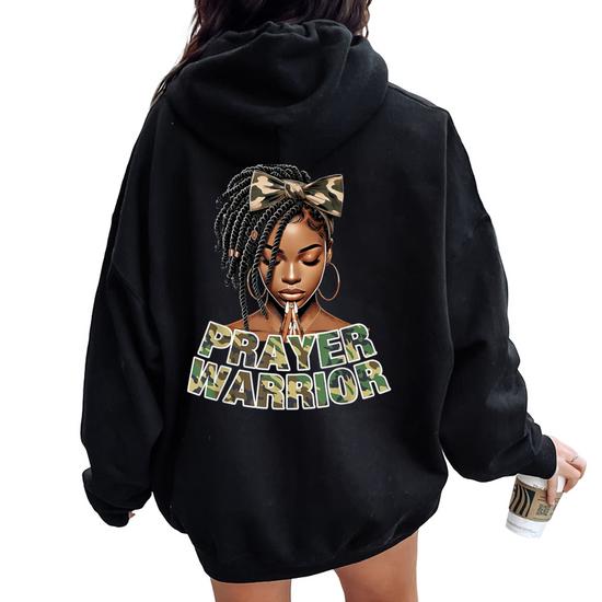 Prayer Warrior Christian Hoodie