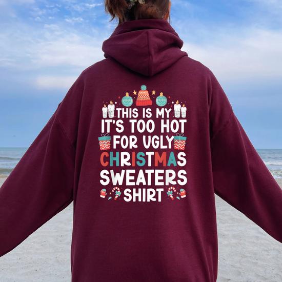 2025 Ugly Christmas Jumper For Women - Funny Festive Sweatshirt, Long Sleeve Fleece Top (UK)