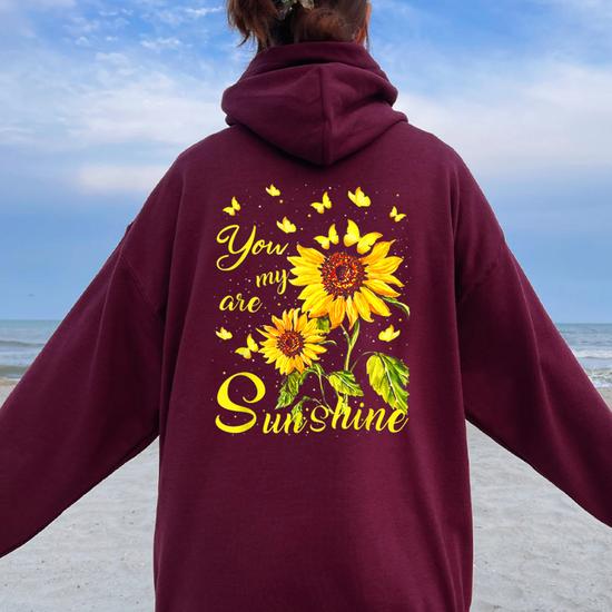★24SS 大人気★STAYCOOL Sunflower Hoodie Sunflower Hoodie, Aesthetic Clothing, Grunge Hoodie