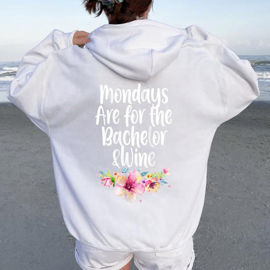 Funny Mondays Are For The Bachelor - Rose Lovers T-Shirt Funny Mondays Are For The Bachelor - Rose Lovers T-Shirt