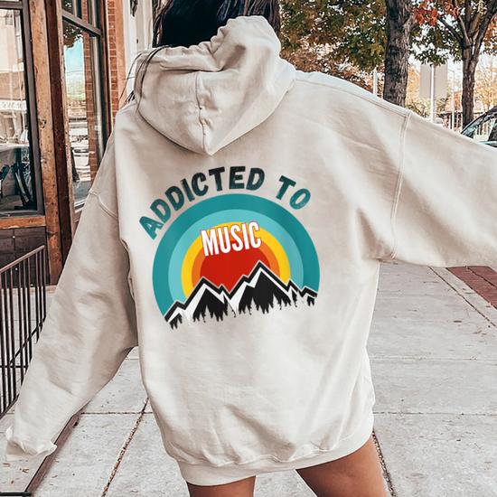 Oversized college hoodie best sale