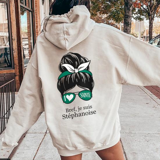 Sweat Stéphanois - Sweat Foot Saint Etienne - Foot Dimanche