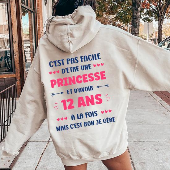 Sweat shops a capuche fille 12 ans