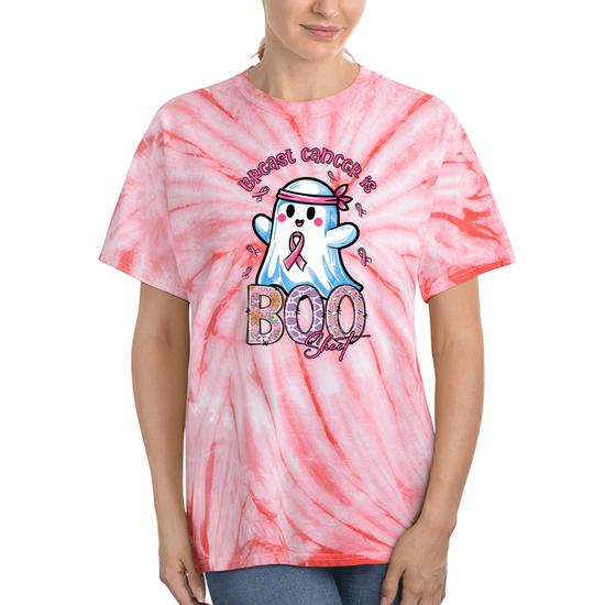 breast cancer tie dye shirt