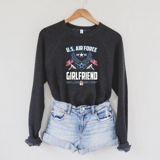 Air force girlfriend sweatshirt best sale